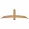 Ekena Millwork Bellingham Timber Gable Bracket, Western Red Cedar, 72"W x 24"H x 5 1/2"D x 5 1/2"F, 8/12 Pitch GBW072X24X0606BEL00SWR - alternate 1